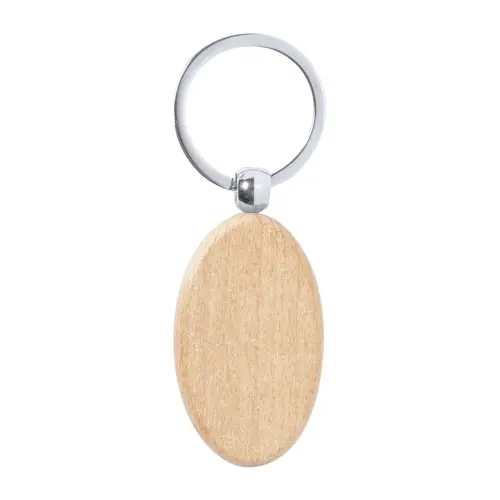 Portachiavi in legno di faggio e metallo
