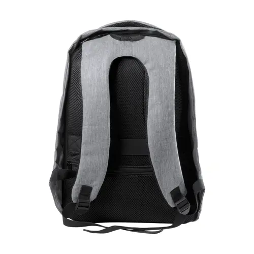 Zaino porta pc antitaccheggio da 15" in poliestere 600D con connettore USB integrato per power bank e aggancio trolley