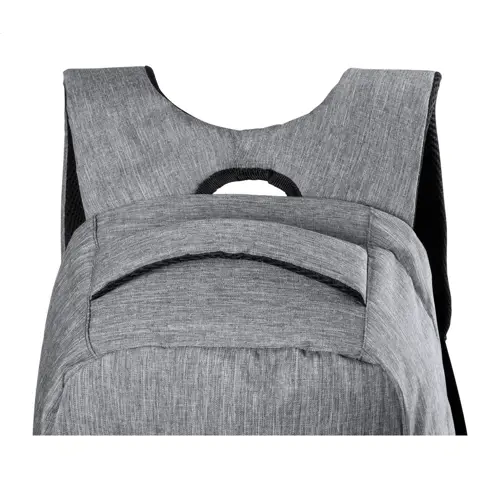 Zaino porta pc antitaccheggio da 15" in poliestere 600D con connettore USB integrato per power bank e aggancio trolley