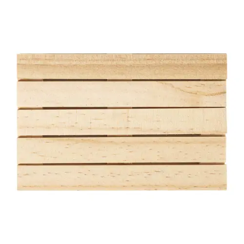 Sottobicchiere in legno a forma di mini pallet
