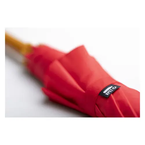 Ombrello in RPET con apertura automatica e manico in legno ø1050mm