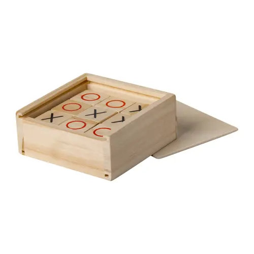 Gioco del tris in legno