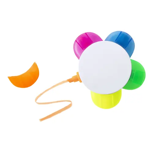 Evidenziatore a forma di fiore