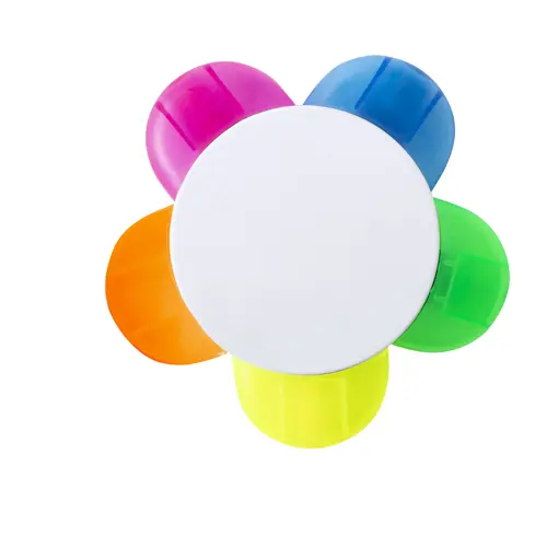 Evidenziatore a forma di fiore