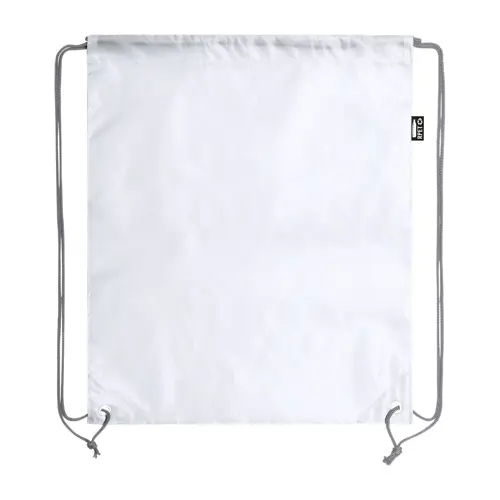 Sacca in RPET riciclato colorata con chiusura a coulisse da 70gr 34x42cm