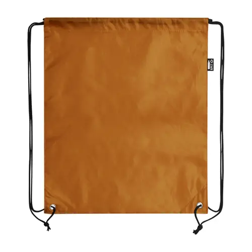 Sacca in RPET riciclato colorata con chiusura a coulisse da 70gr 34x42cm