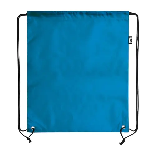 Sacca in RPET riciclato colorata con chiusura a coulisse da 70gr 34x42cm