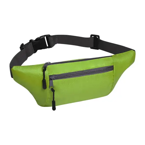 Marsupio in tessuto ripstop con cerniera e tasche 310X115mm