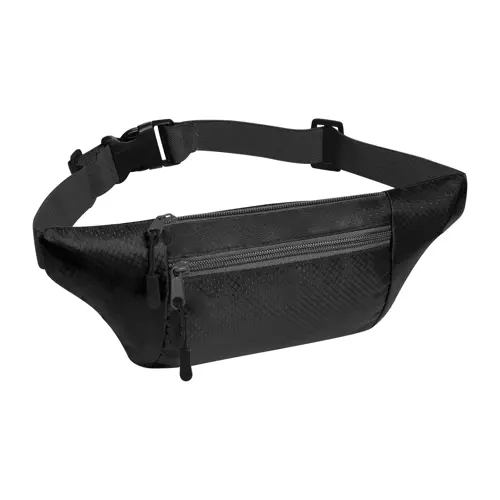 Marsupio in tessuto ripstop con cerniera e tasche 310X115mm