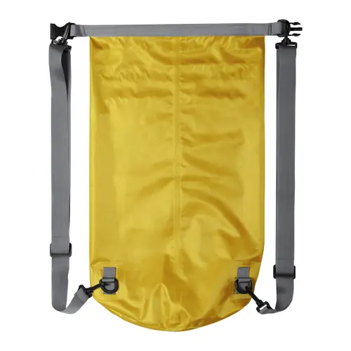 Zaino sacca impermeabile in tessuto ripstop con spallacci regolabili e fibbia in plastica ø23x63cm