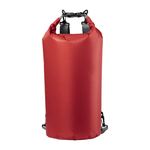 Zaino sacca impermeabile in tessuto ripstop con spallacci regolabili e fibbia in plastica ø23x63cm