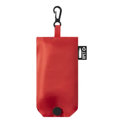 Shopper pieghevole in RPET disponibile in vari colori da 45gr 45x38cm