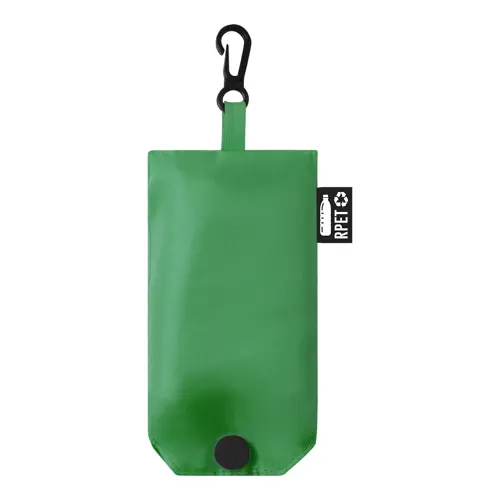 Shopper pieghevole in RPET disponibile in vari colori da 45gr 45x38cm