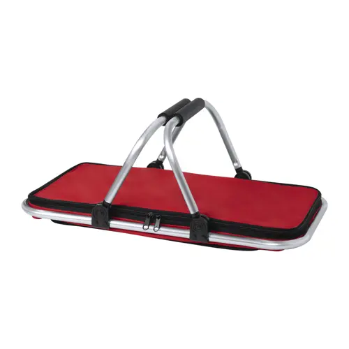 Cestino termico pieghevole da picnic in poliestere con telaio in alluminio