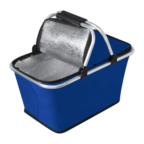 Cestino termico pieghevole da picnic in poliestere con telaio in alluminio