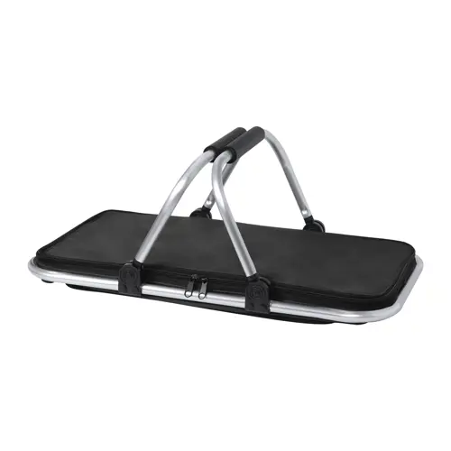 Cestino termico pieghevole da picnic in poliestere con telaio in alluminio