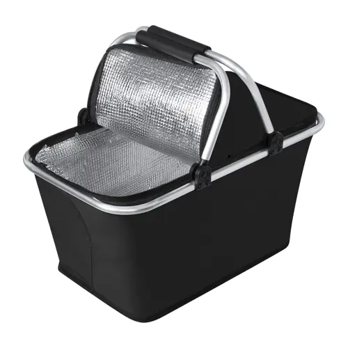 Cestino termico pieghevole da picnic in poliestere con telaio in alluminio