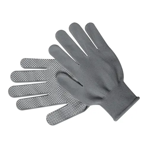Coppia di guanti elastici in nylon con rivestimento antiscivolo in taglia unica