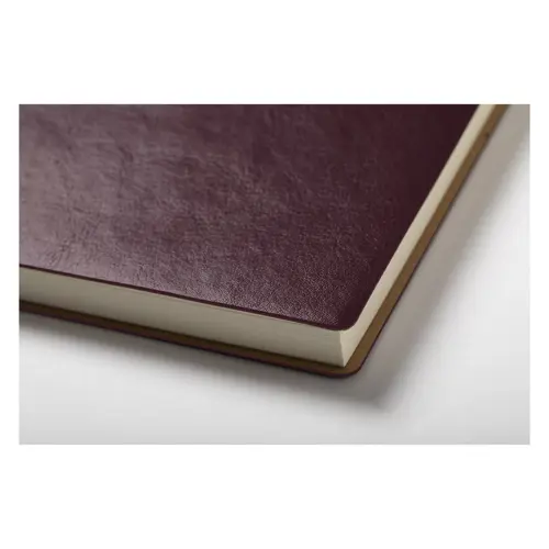 Block notes A5 con copertina in morbida pelle PU e 100 fogli a righe
