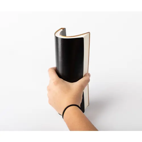 Block notes A5 con copertina in morbida pelle PU e 100 fogli a righe