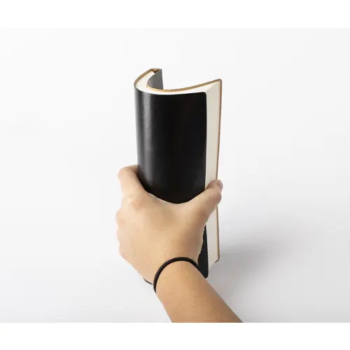 Block notes A5 con copertina in morbida pelle PU e 100 fogli a righe