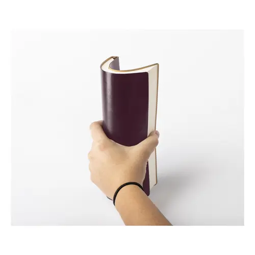 Block notes A5 con copertina in morbida pelle PU e 100 fogli a righe