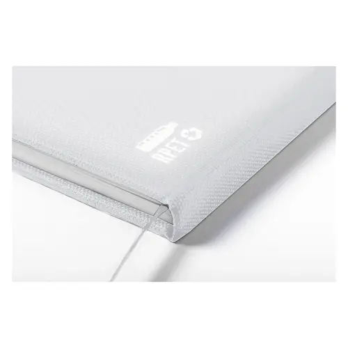 Block notes A5 con copertina in RPET e fogli a righe