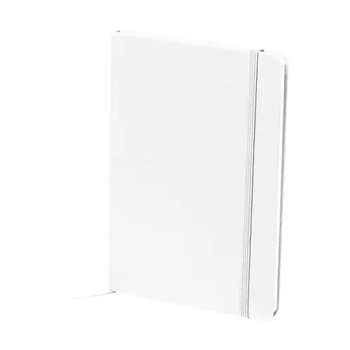 Block notes A5 con copertina in RPET e fogli a righe
