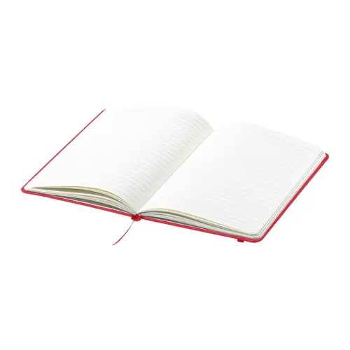 Block notes A5 con copertina in RPET e fogli a righe