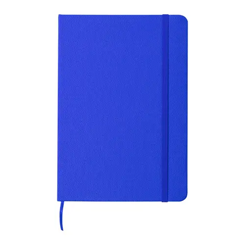 Block notes A5 con copertina in RPET e fogli a righe