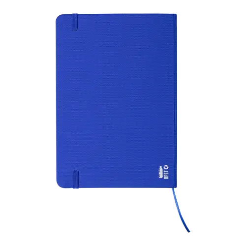 Block notes A5 con copertina in RPET e fogli a righe