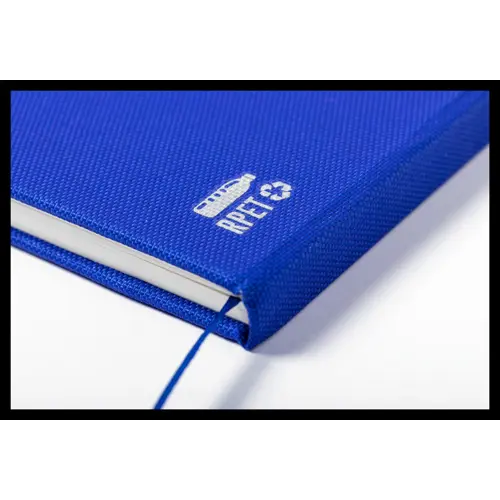 Block notes A5 con copertina in RPET e fogli a righe