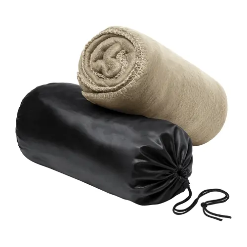 Coperta in RPET pile con custodia 1200×1500mm