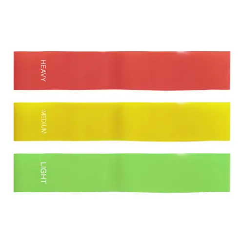 Set fasce per esercizi in gomma TPE
