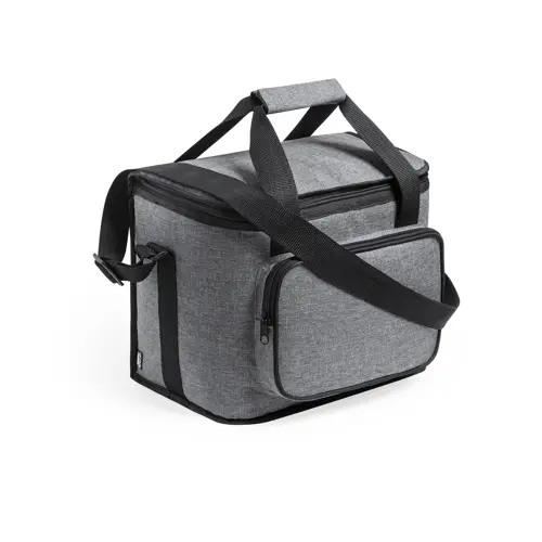 Borsa termica in RPET con imbottitura in PEVA e tracolla regolabile 31×24.5×20cm