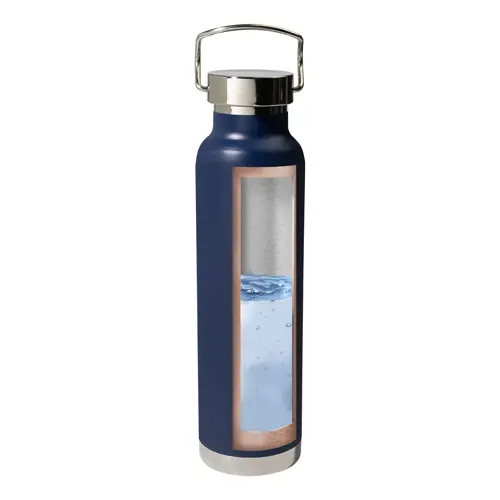 Borraccia termica in acciaio inossidabile a doppia parete con isolamento in rame 650ml
