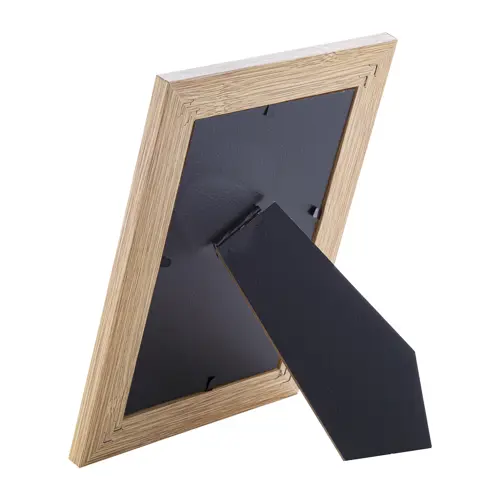 portafoto con cornice in bambù per foto 10x15cm