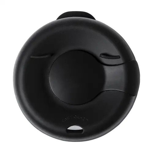 Bicchiere da viaggio in vetro con impugnatura in sughero naturale e coperchio in plastica da 300ml