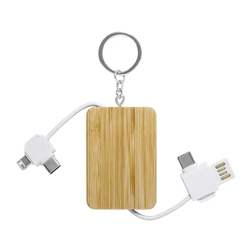 Portachiavi con cavo USB