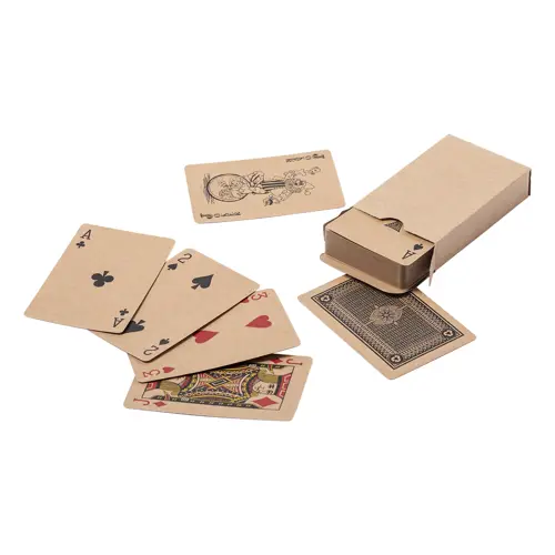 Carte da gioco in carta riciclata