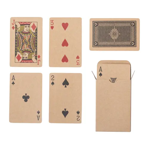 Carte da gioco in carta riciclata