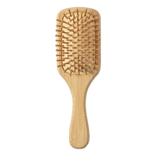 Spazzola per capelli in bambù