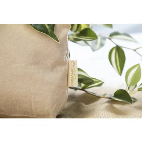 Pochette in cotone organico da 175g 215×160×60mm