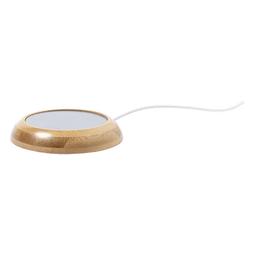 Riscalda tazza in bambù con cavo USB