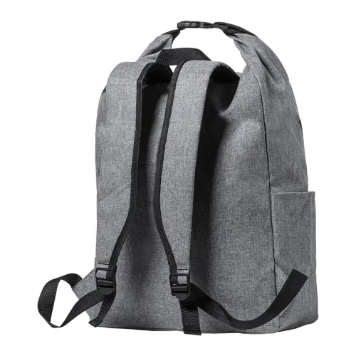 Borsa zaino impermeabile in RPET con fibbia in plastica e moschettone da 21l 31.5x39x24.5cm