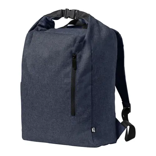 Borsa zaino impermeabile in RPET con fibbia in plastica e moschettone da 21l 31.5x39x24.5cm