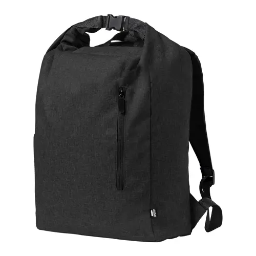 Borsa zaino impermeabile in RPET con fibbia in plastica e moschettone da 21l 31.5x39x24.5cm