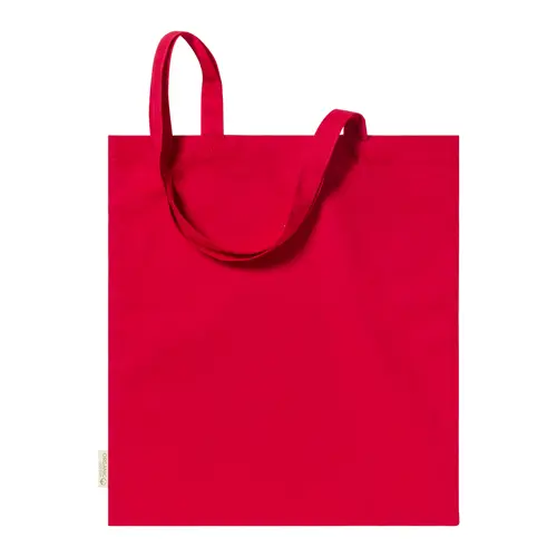 Shopper per la spesa in cotone organico con manici lunghi in diverse colorazioni da 140gr 38×42cm