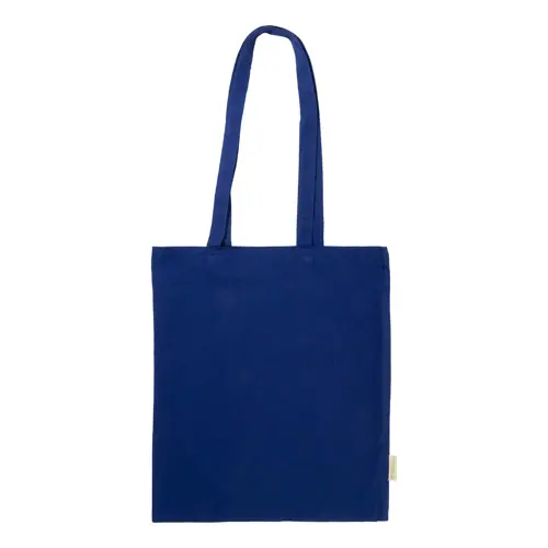 Shopper per la spesa in cotone organico con manici lunghi in diverse colorazioni da 140gr 38×42cm