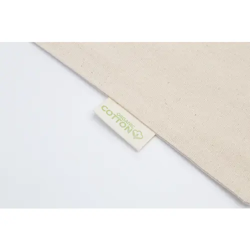 Shopper in cotone organico in colore naturale con manici lunghi da 180gr 38×42cm